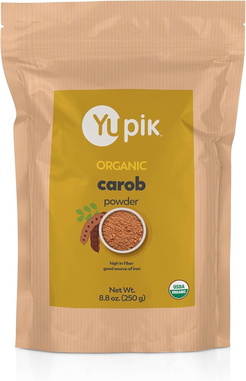 Yupik Organic Carob Powder Superfood, 8.8 Ounce - Image 1